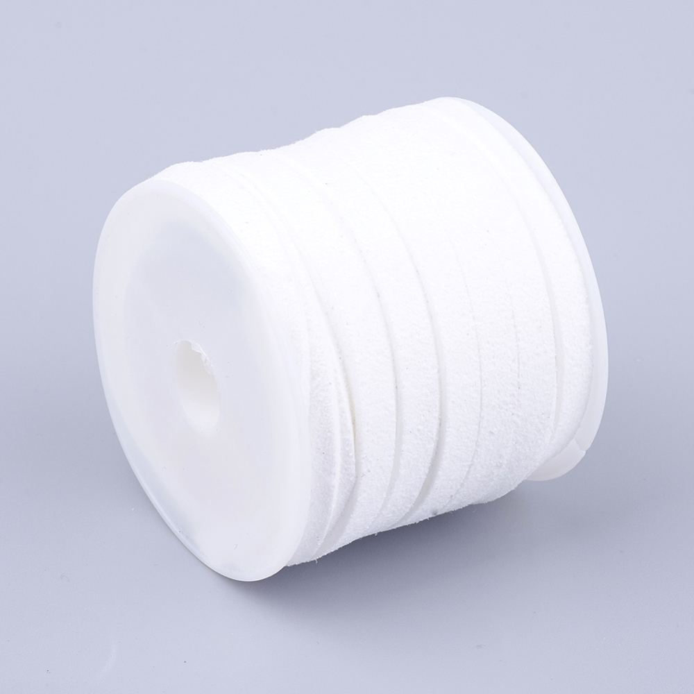 Semišová šnúra imitácia 5mm, 5m / rolka