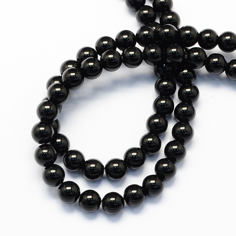 Onyx korálky 8mm, 48 ks