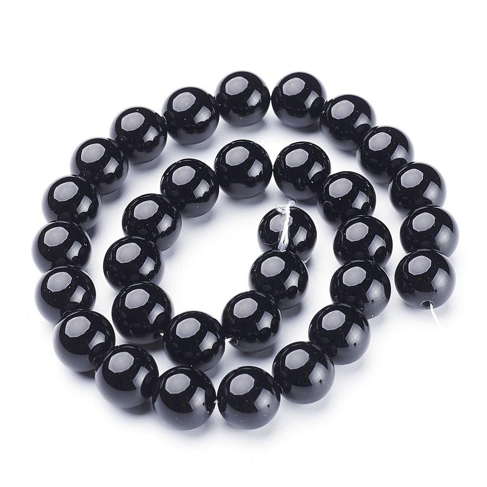 Onyx korálky 12mm, 33 ks