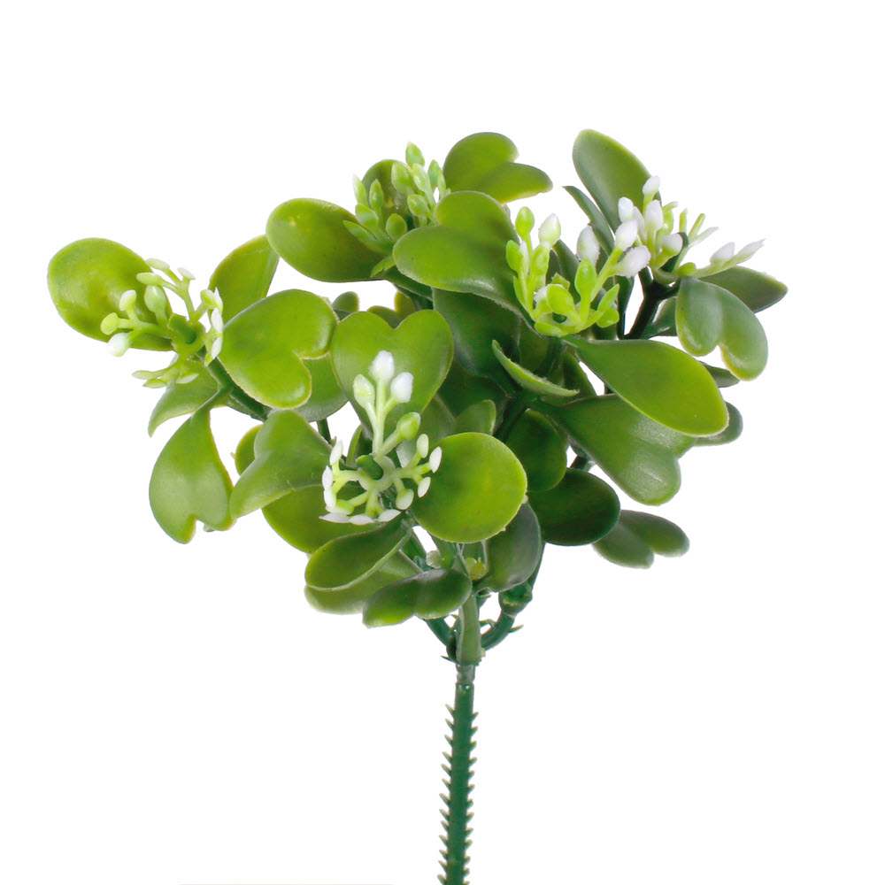Kvitnúce umelé vetvičky čučoriedky 22cm, 6 ks