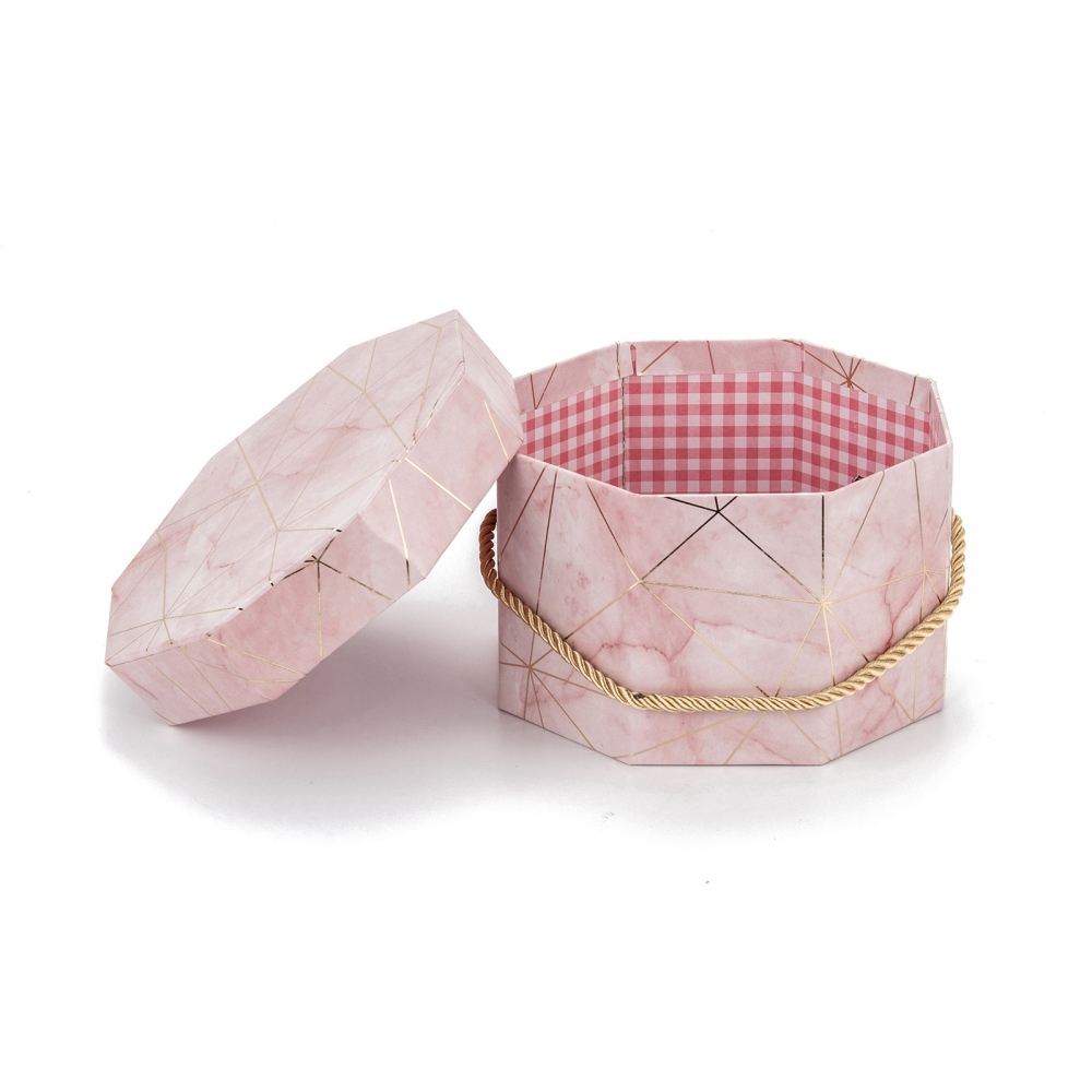 Dekoratívna krabica Osemuholník 14.4x9.3x15.5cm, 1 ks