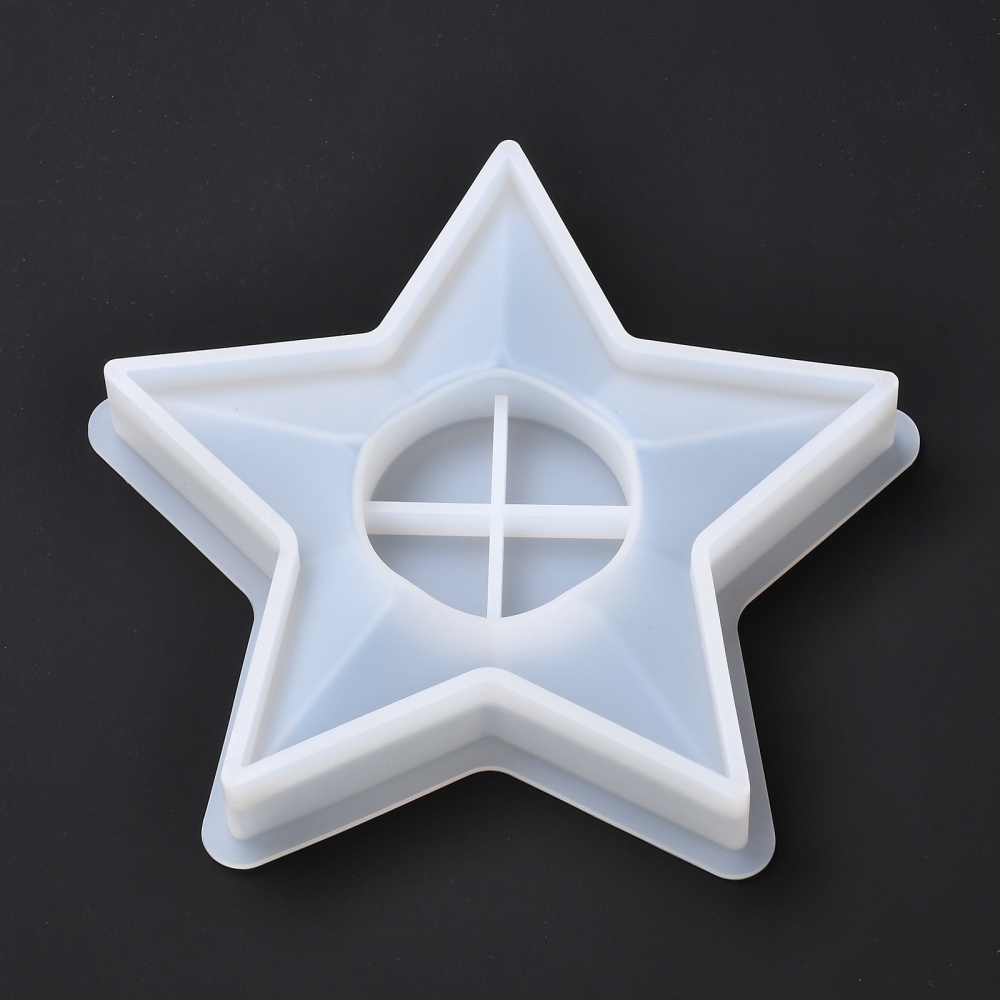 Silikónová forma Svietnik 195x195x27mm, 1 ks