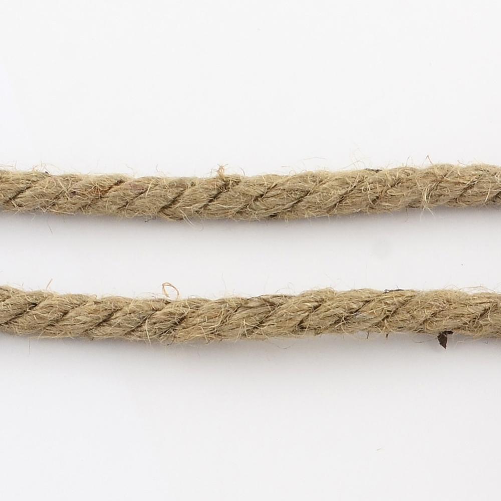 Jutová šnúra 8~9mm, 3 m