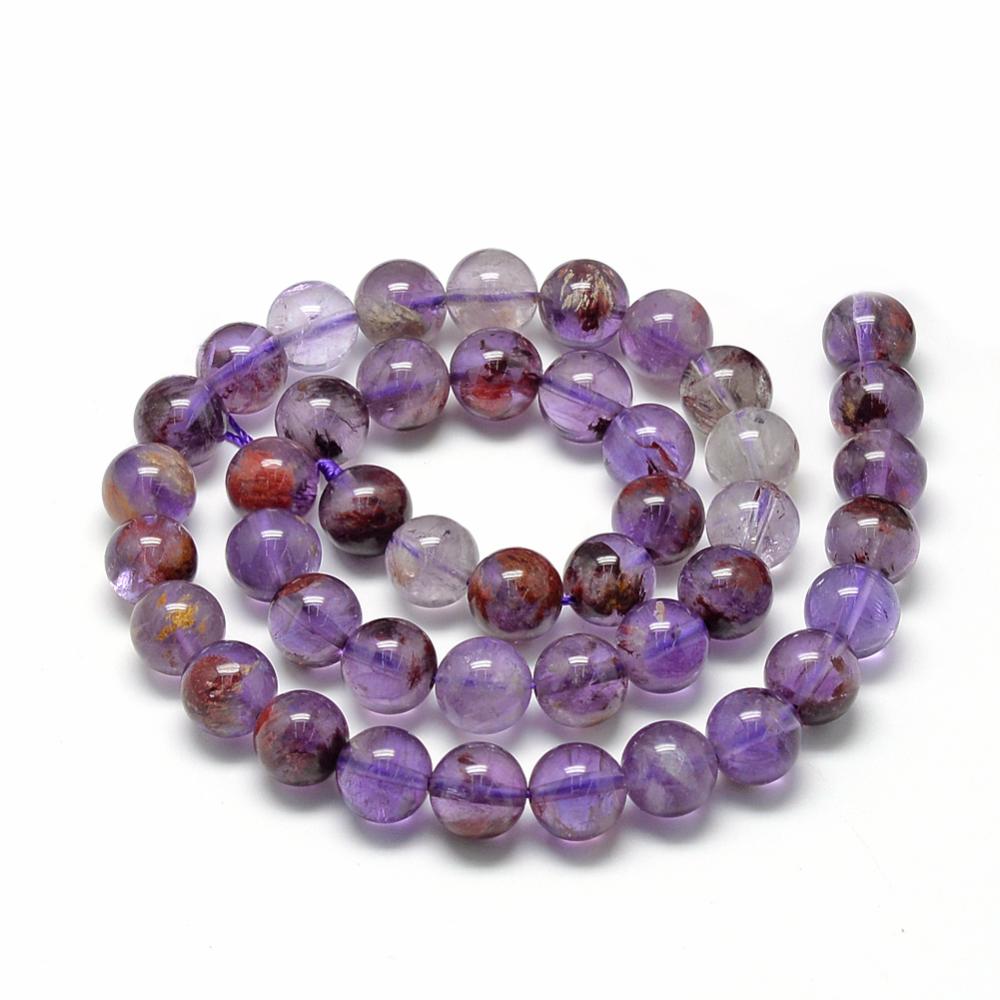 Rutilovaný Kremeň 12mm, 32 ks