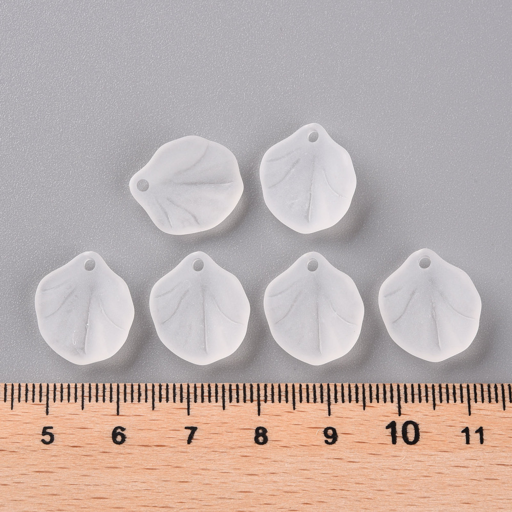Korálky listy 16x14.5x3mm, 10g