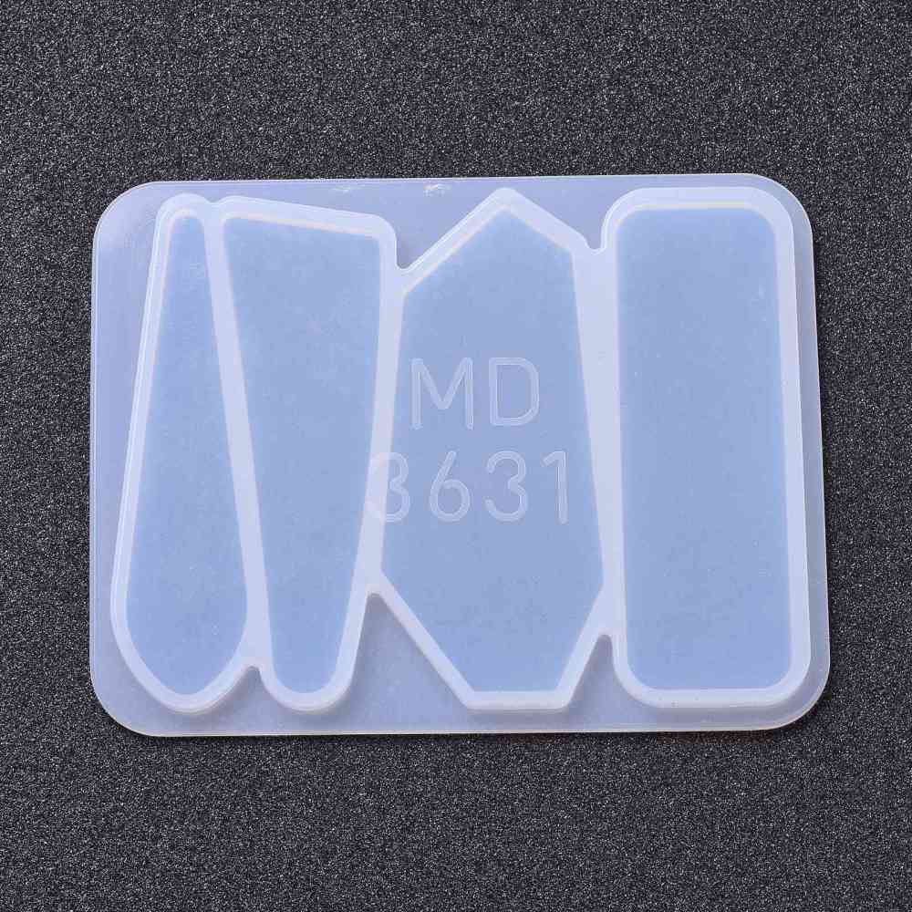 Silikónová forma Sponky 101x79.5x4.5mm, 1 ks