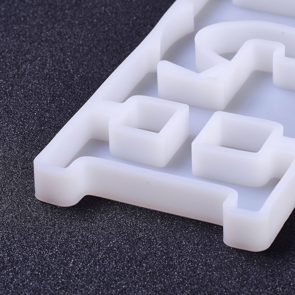 Silikónová forma Nápis LAUGH 270x75x12mm, 1 ks