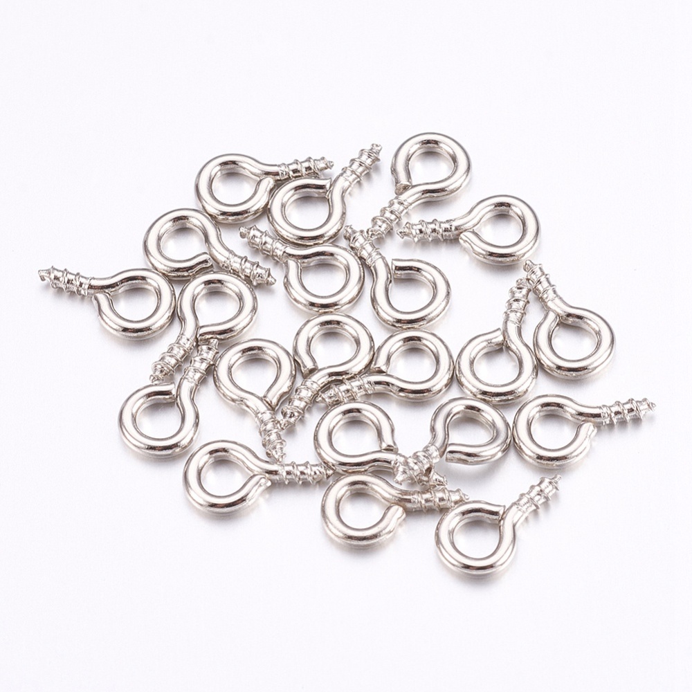 Skrutka s okom 9x5x1.2mm, 100 ks