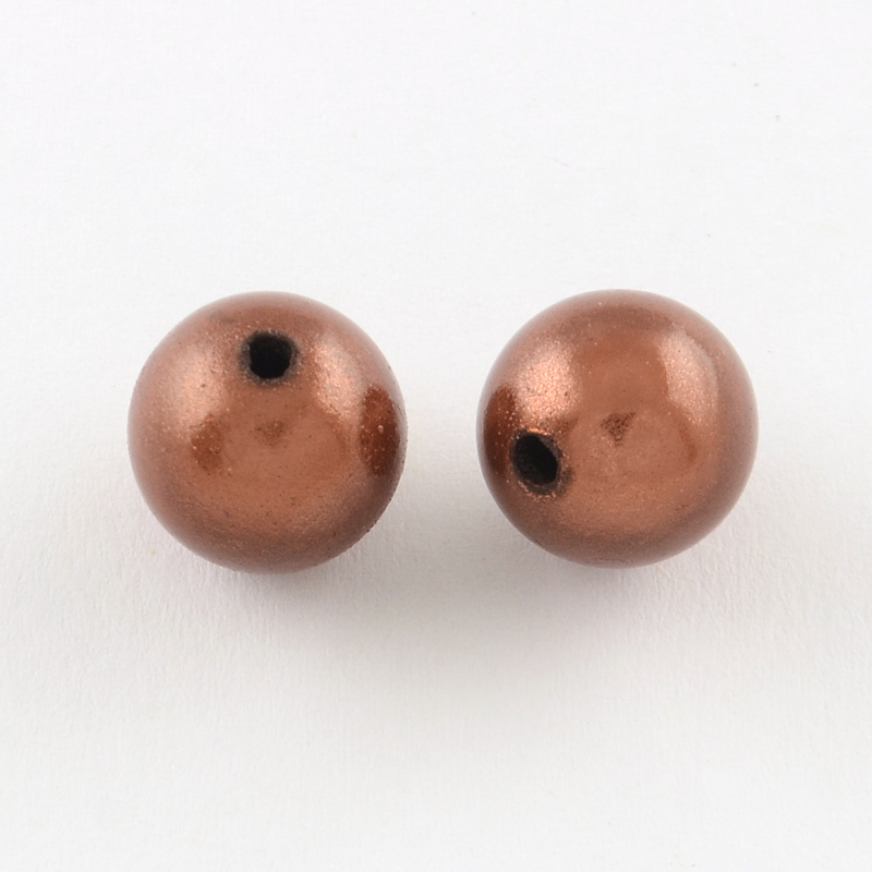 Plastové korálky Miracle 8 mm, 10g