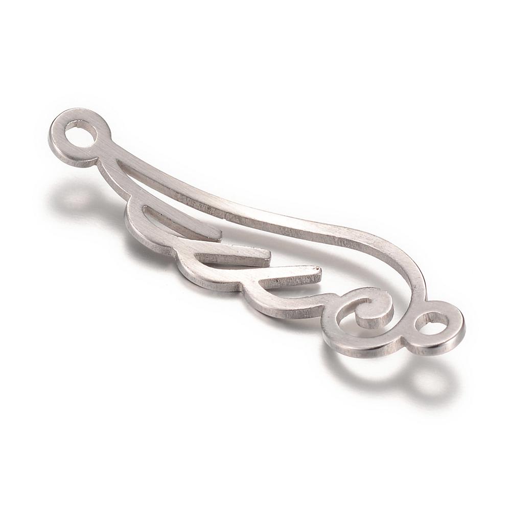 Kovový konektor Krídlo z nehrdzavejúcej ocele 32.5x10x1mm, 1 ks