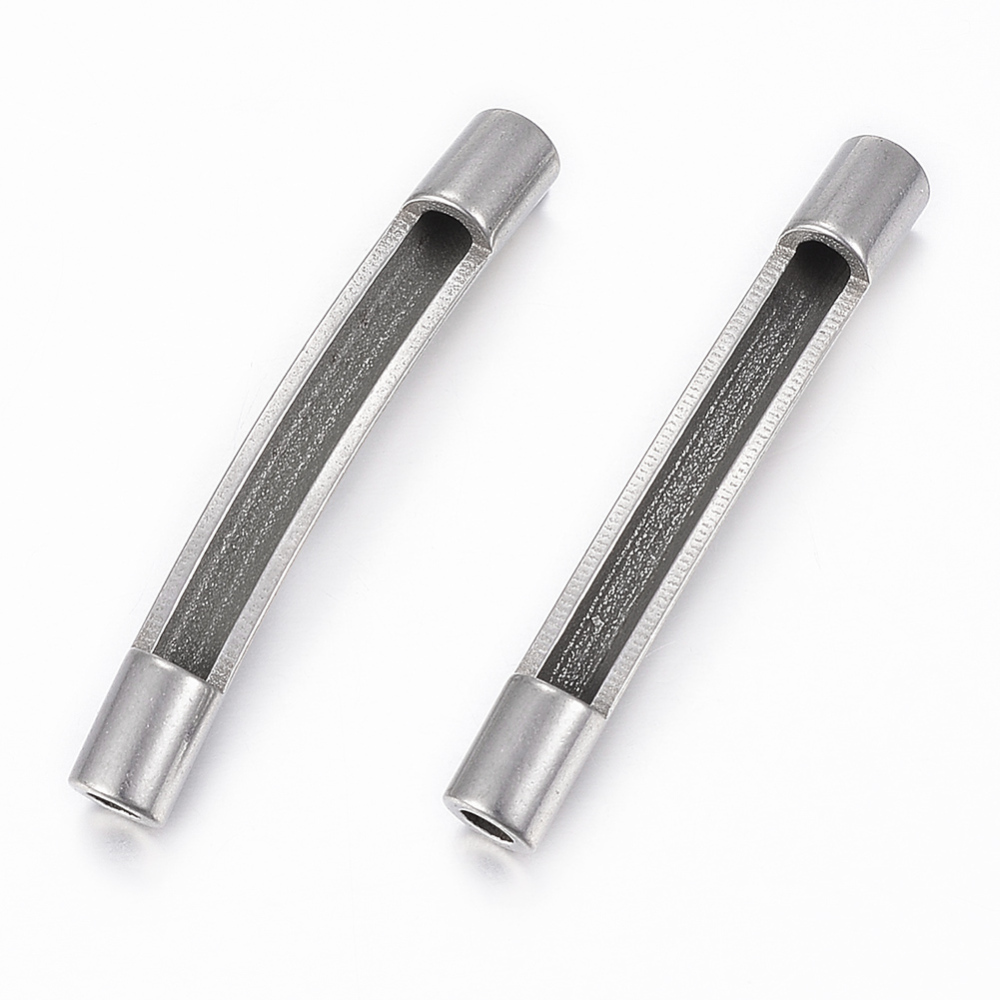 Korálka Trubička z nerezovej ocele 40x5mm, 2 ks