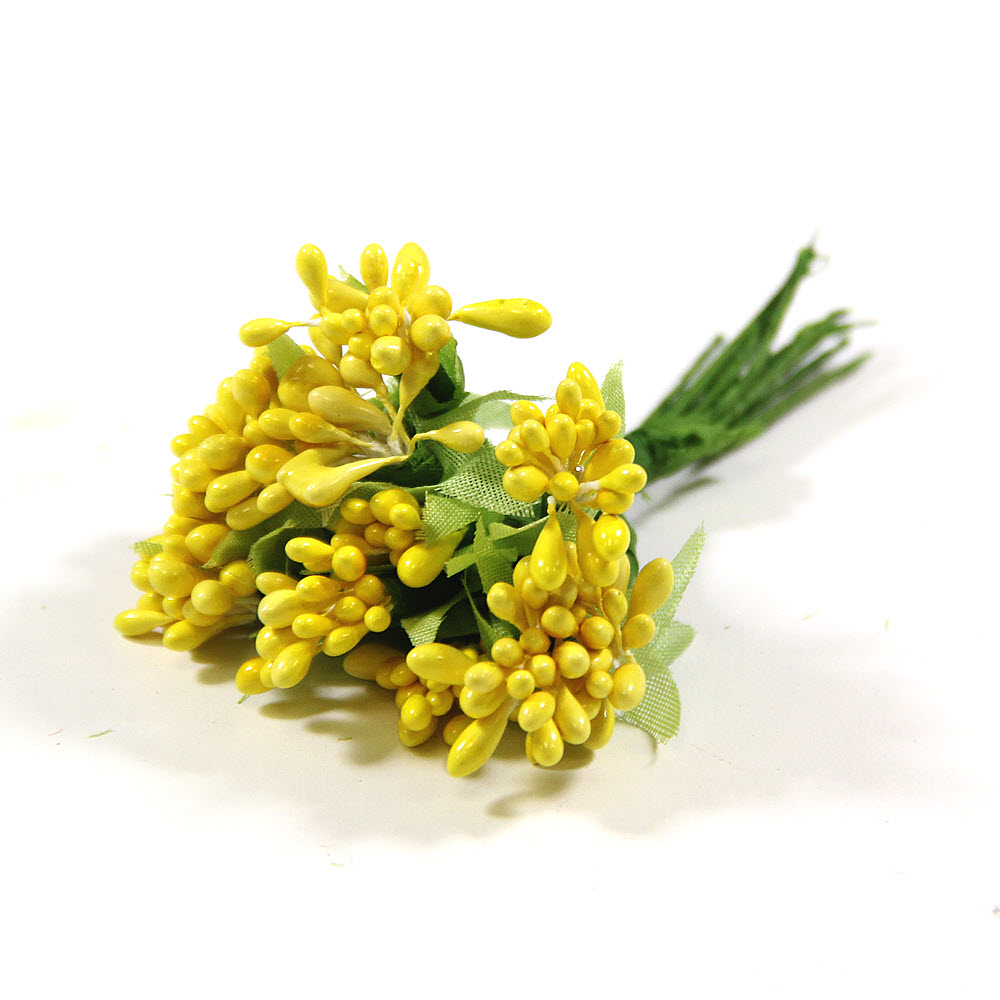 Trs kvetinových 12 tyčiniek 10cm, 6 trsov