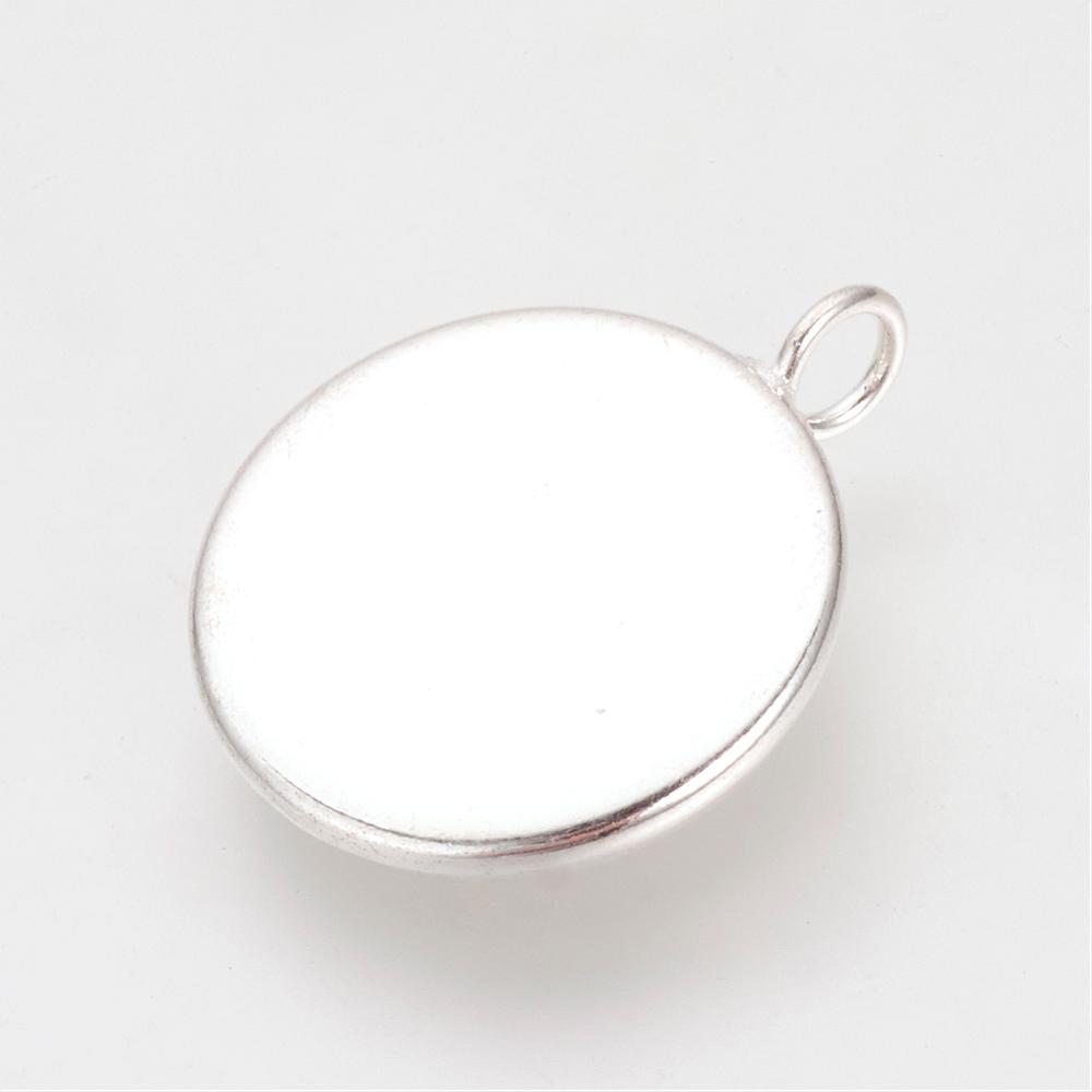 Prívesok pre kabošon 14mm, 5 ks