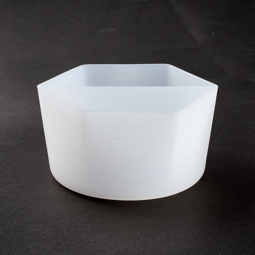 Silikónová miska na prácu so živicou 103x92x53mm, 1 ks