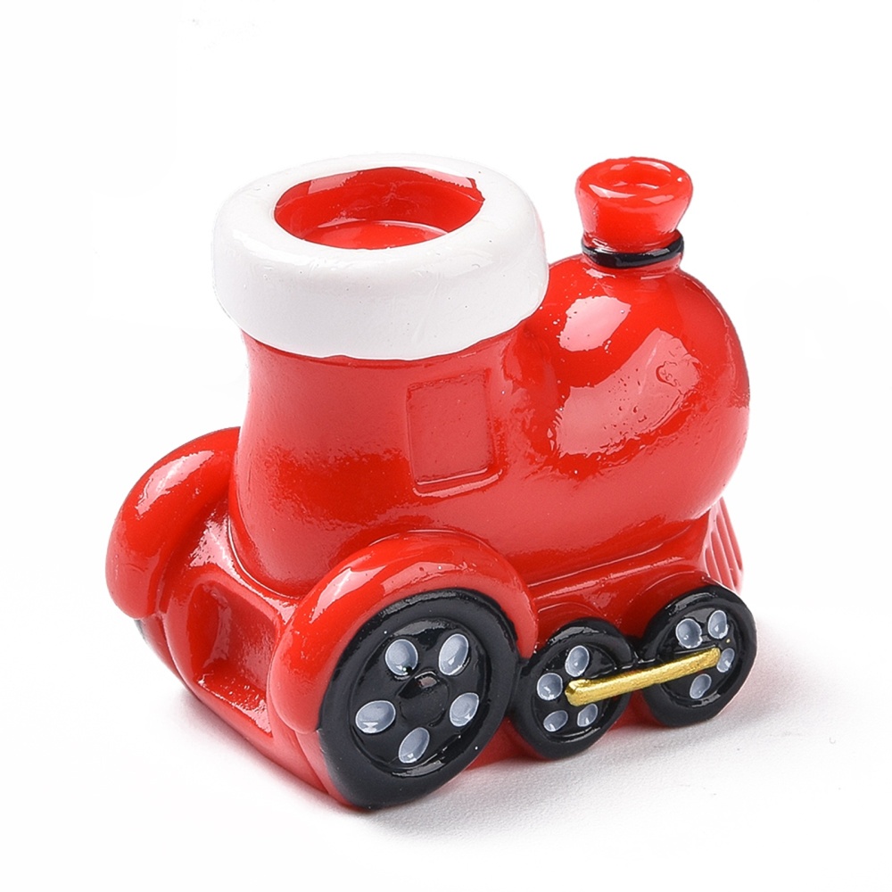 Plastové vianočné ozdoby Vláčik 35.5x41.5x26.5mm, 1 ks