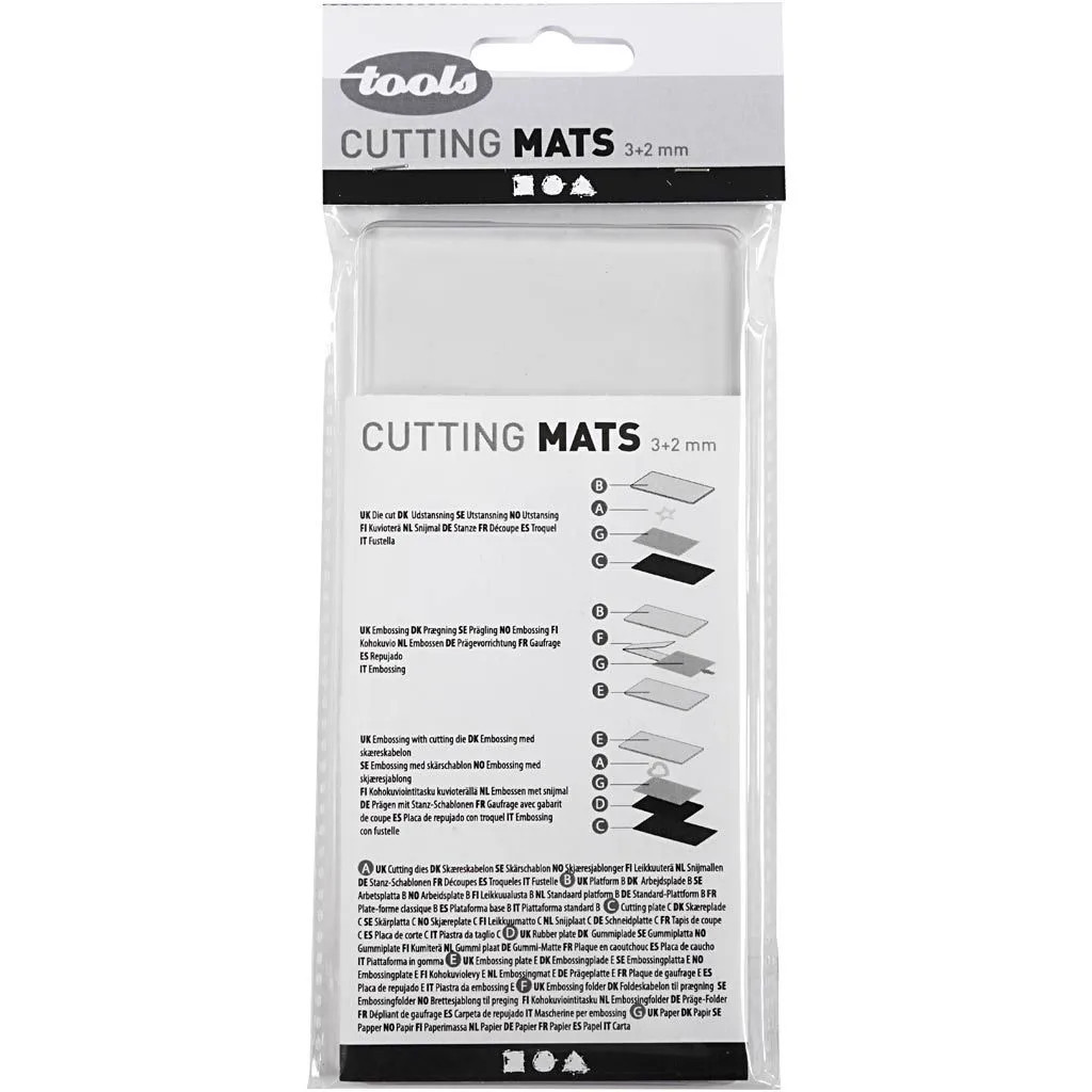 Rezacia doska pre razací stroj 7,5x15,5 cm, 2 ks/ 1 bal.