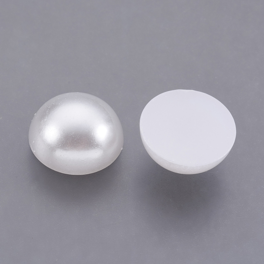 Perličky Polkruhy 10x5mm, 20 g