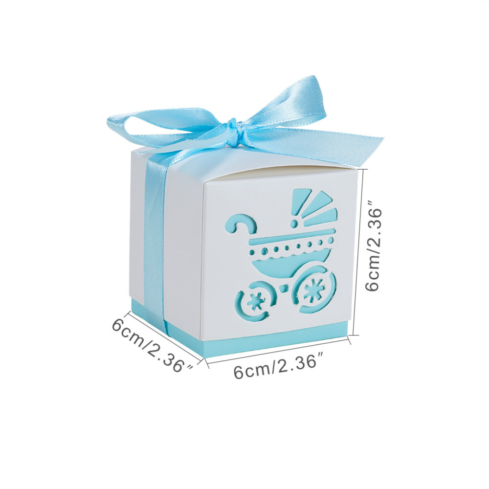 Darčeková krabička pre bábätko 6x6x6cm, 5ks/bal.