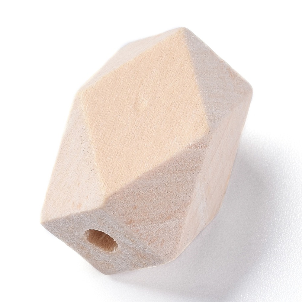 Drevené korálky Mix tvarov, 200g/bal