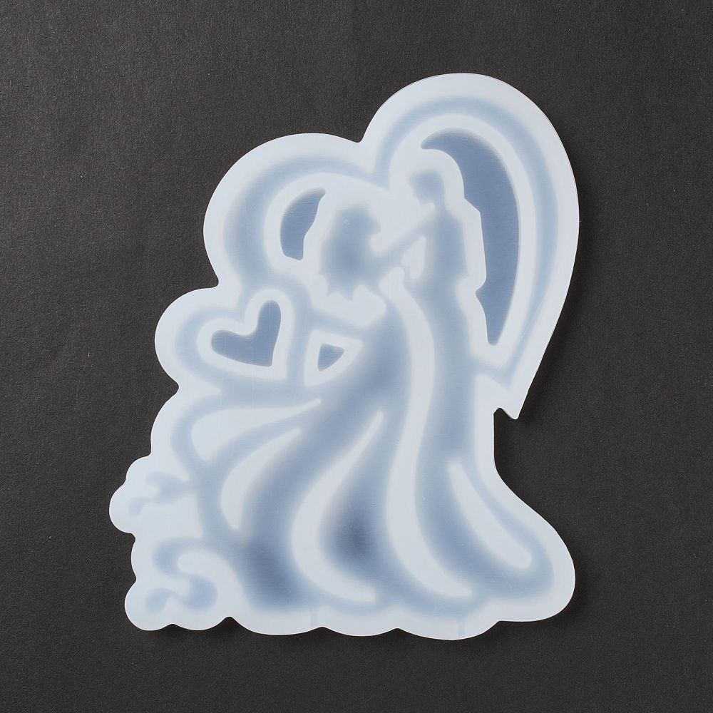 Silikónová forma Nevesta a ženích DIY-D069-06, 1 ks