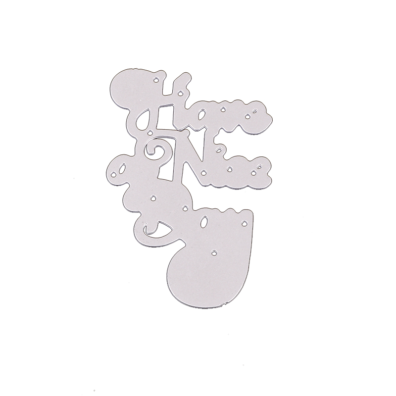 Vyrezávacie šablóny Have a nice day 63.5x41.5x0.5mm, 1 ks