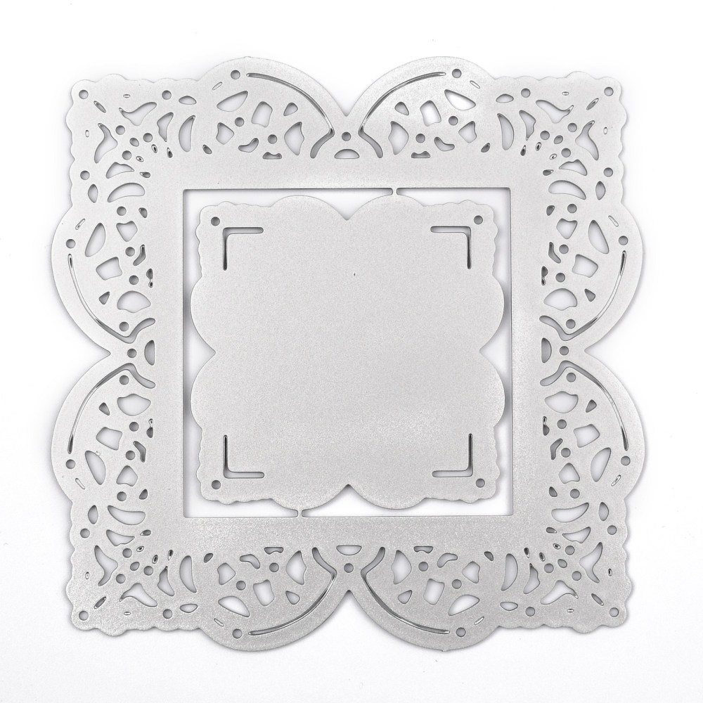 Vyrezávacie šablóny Rám 104x104x0.8mm, 1 ks