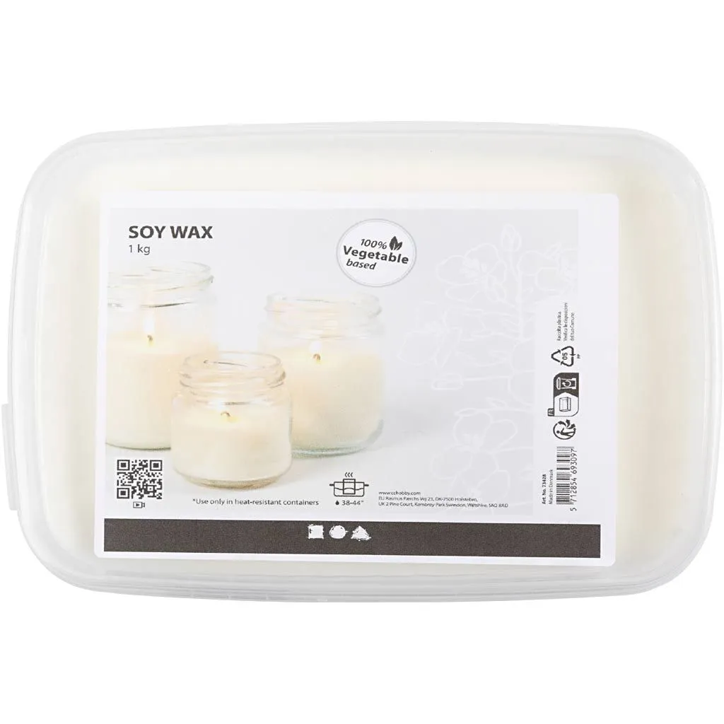Sójový vosk v krabičke, 1 kg