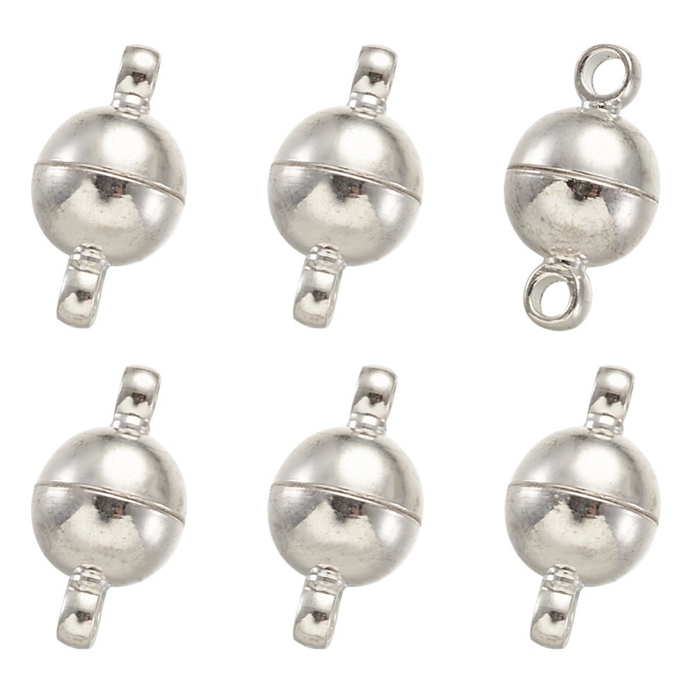 Magnetické zapínanie 11.5x6mm, 1 set