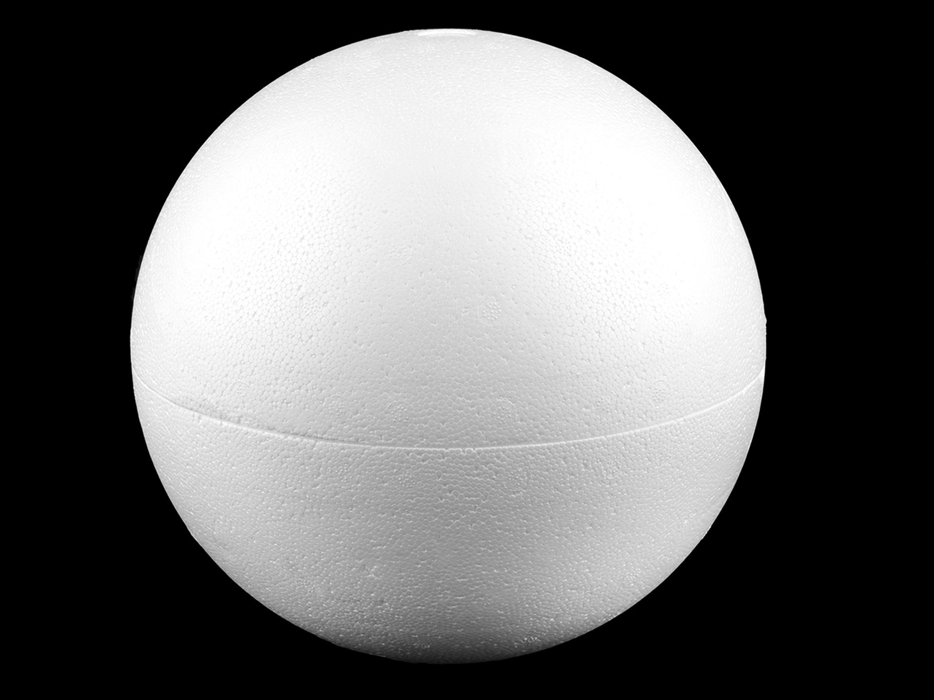 Polystyrénová guľa-dvojdielna 25cm, 1 ks, 1 ks