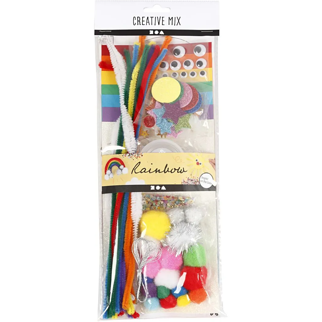 Kreatívna sada Rainbow, 1 balenie