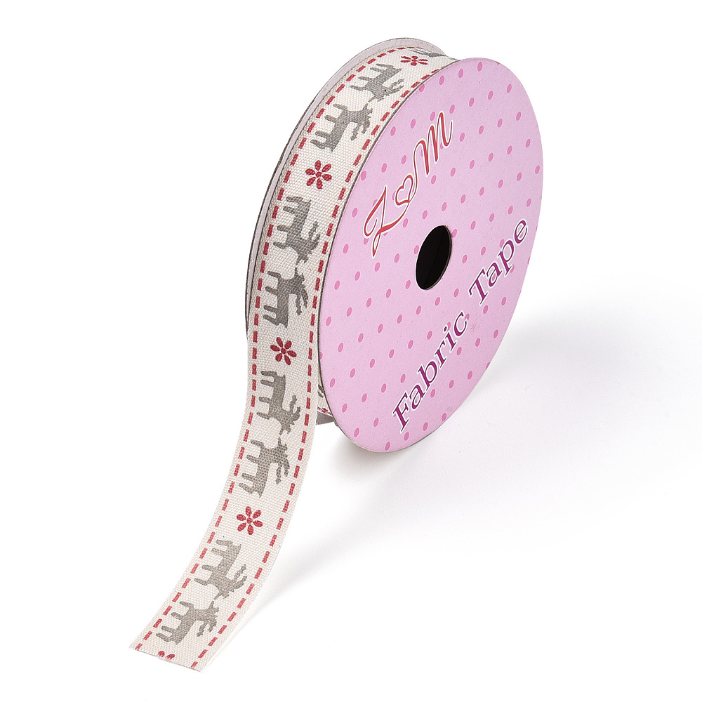 Bavlnená stuha Vianoce 16,5mm, 1,82m