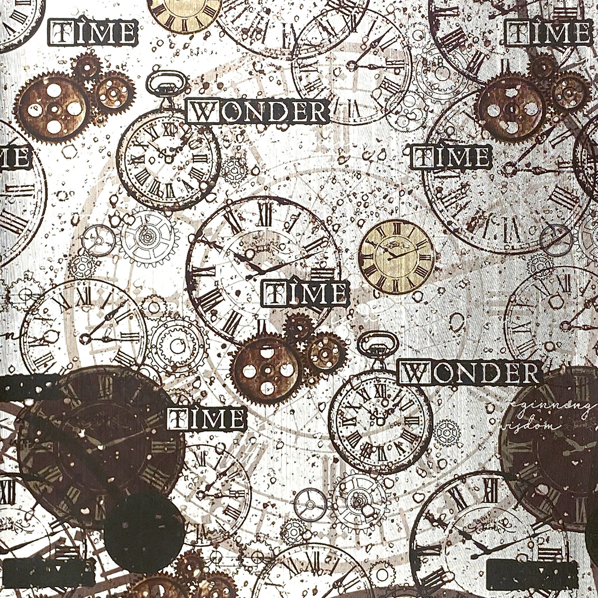 Trblietavý papier LONDON'S CALLING Deluxe 15x15 cm, 5 ks