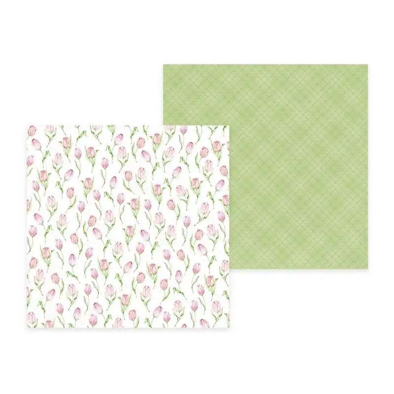 Blok scrapbook papierov Spring is calling 15.3x15.3cm, 24 ks + 2 bonusové