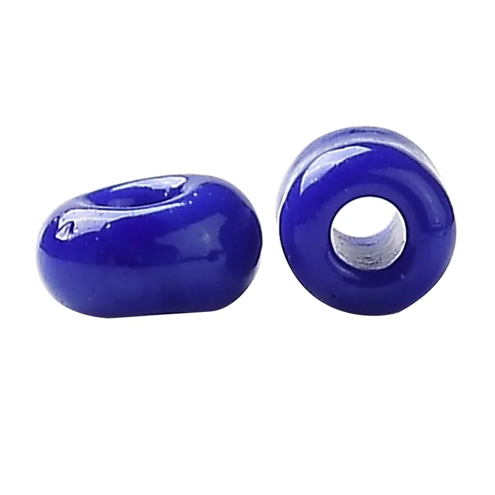 24 farieb rokajl korálok Modré odtiene 1.5-2.5x1.5-2mm, 288g / bal.
