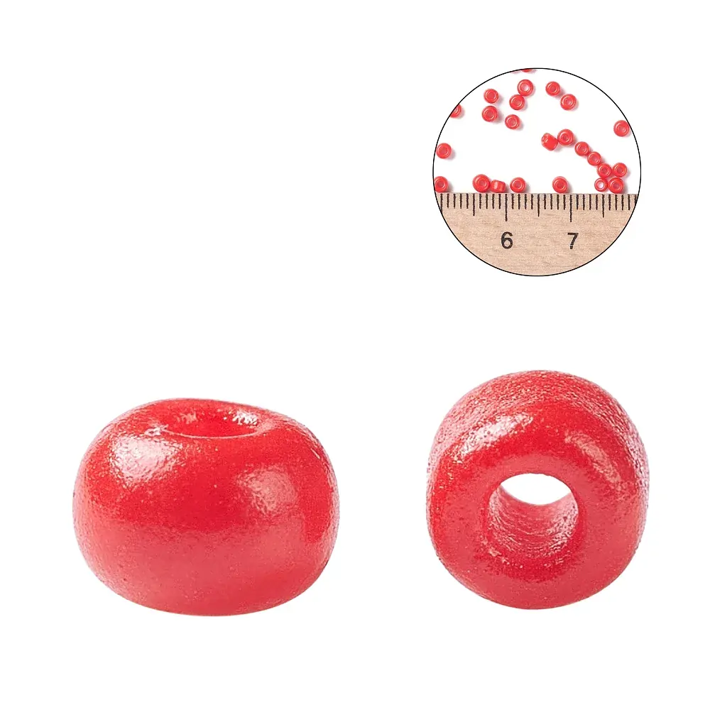 24 farieb rokajl korálok Červené odtiene 1.5-2.5x1.5-2mm, 288g / bal.
