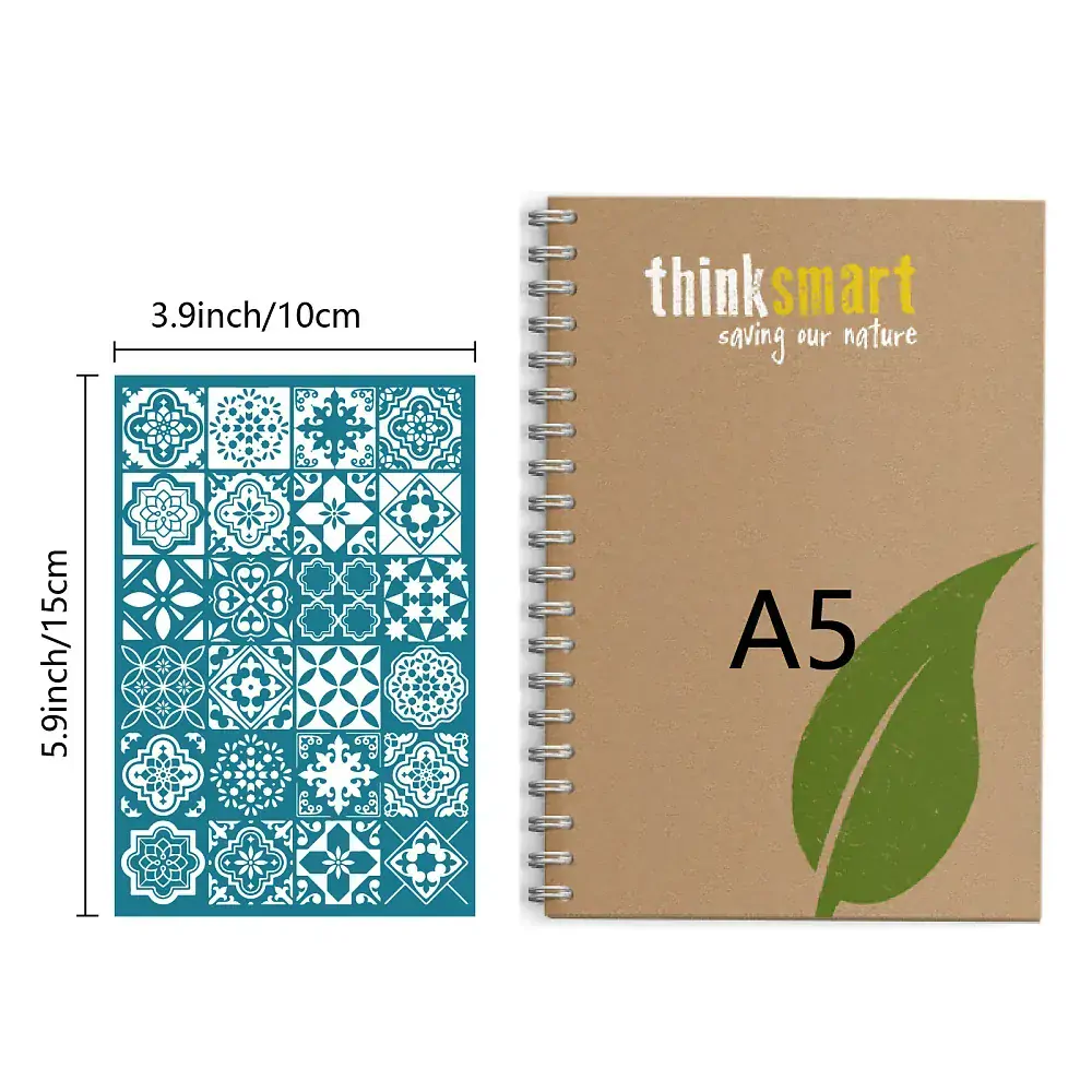 Sieťotlačová šablóna Ornamenty 100x150mm, 1 ks