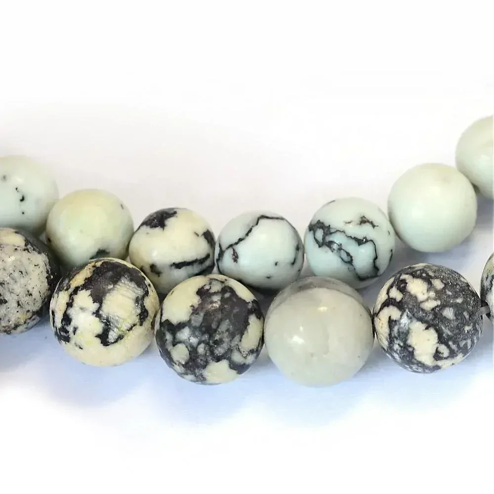 Prírodný Jaspis korálky 8mm, 46 ks