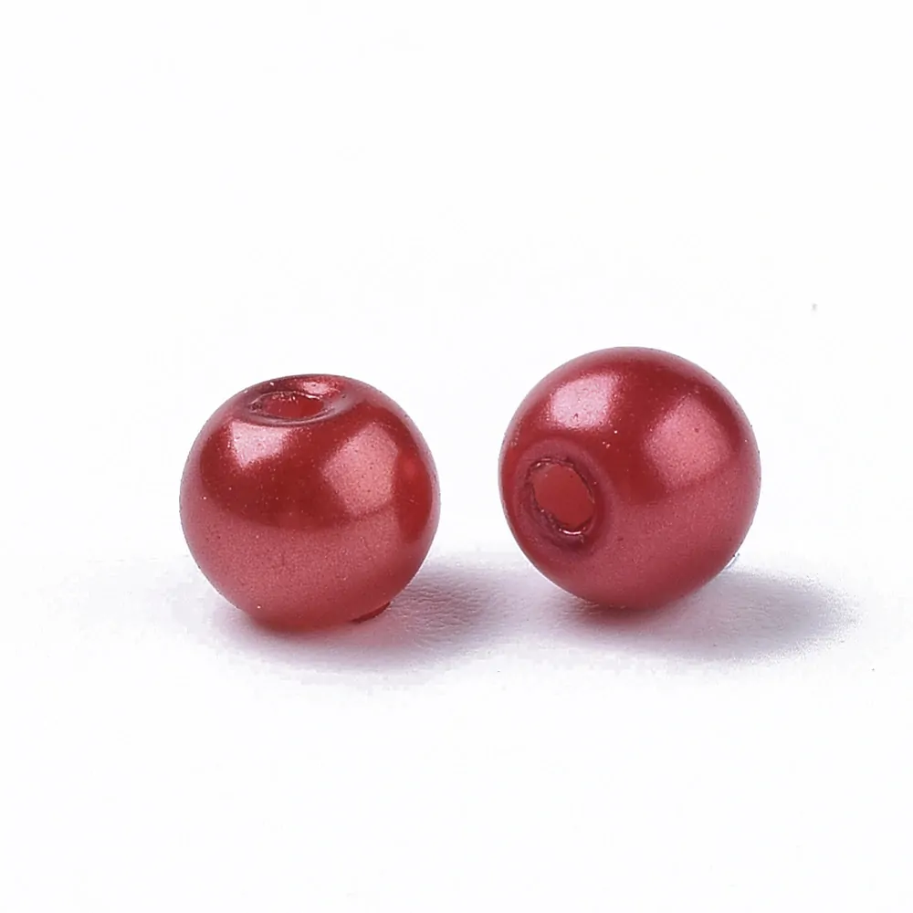 Sklenené perly MIX 4 mm, 500 ks / bal