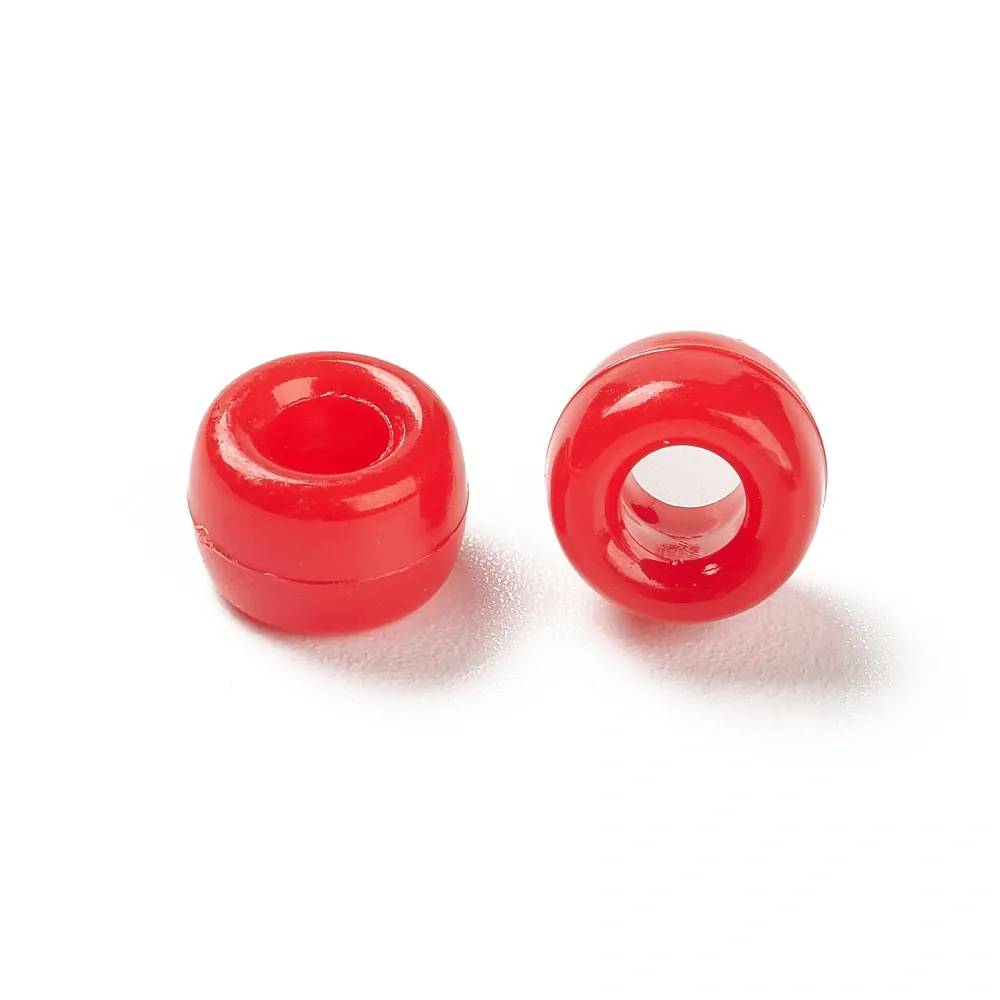 Plastové korálky Rondelky 9x6x6mm, 50 g / bal.