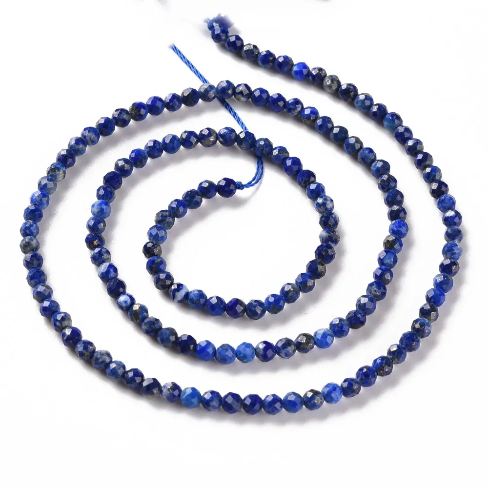Lapis Lazurit korálky (brúsené) 3 mm, 144 ks / bal.