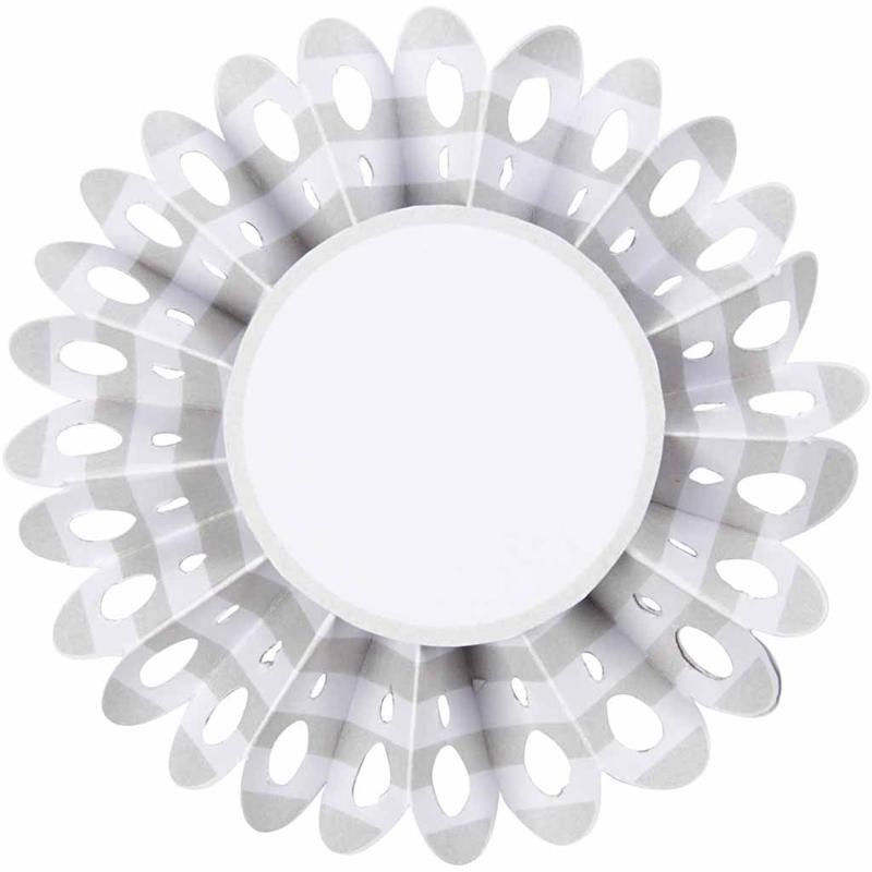 Papierová rozeta 6 ks