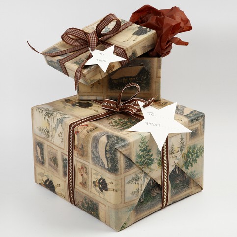 Pergamenové hviezdy 40 ks