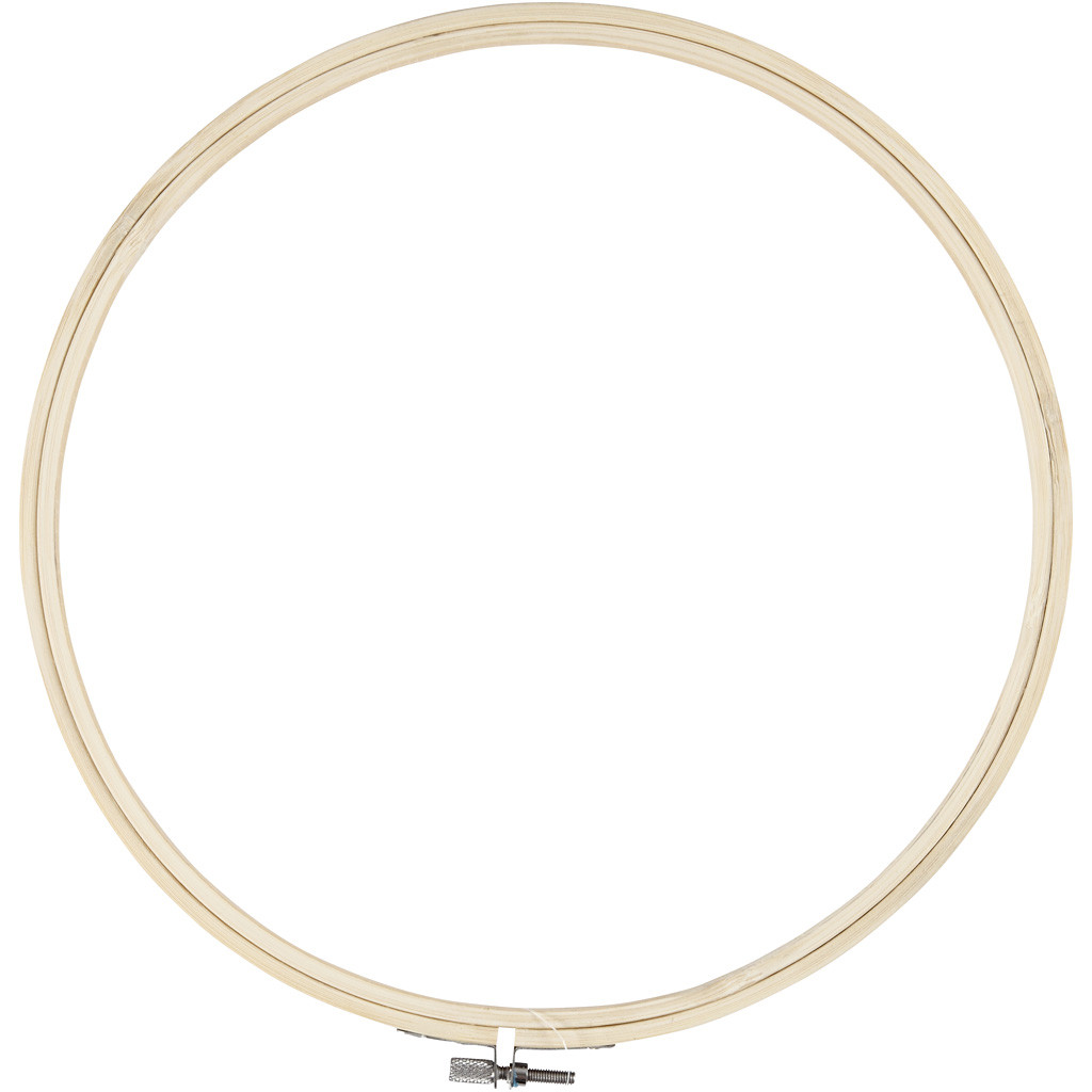 Vyšívací rám drevený 25 cm, 1 ks