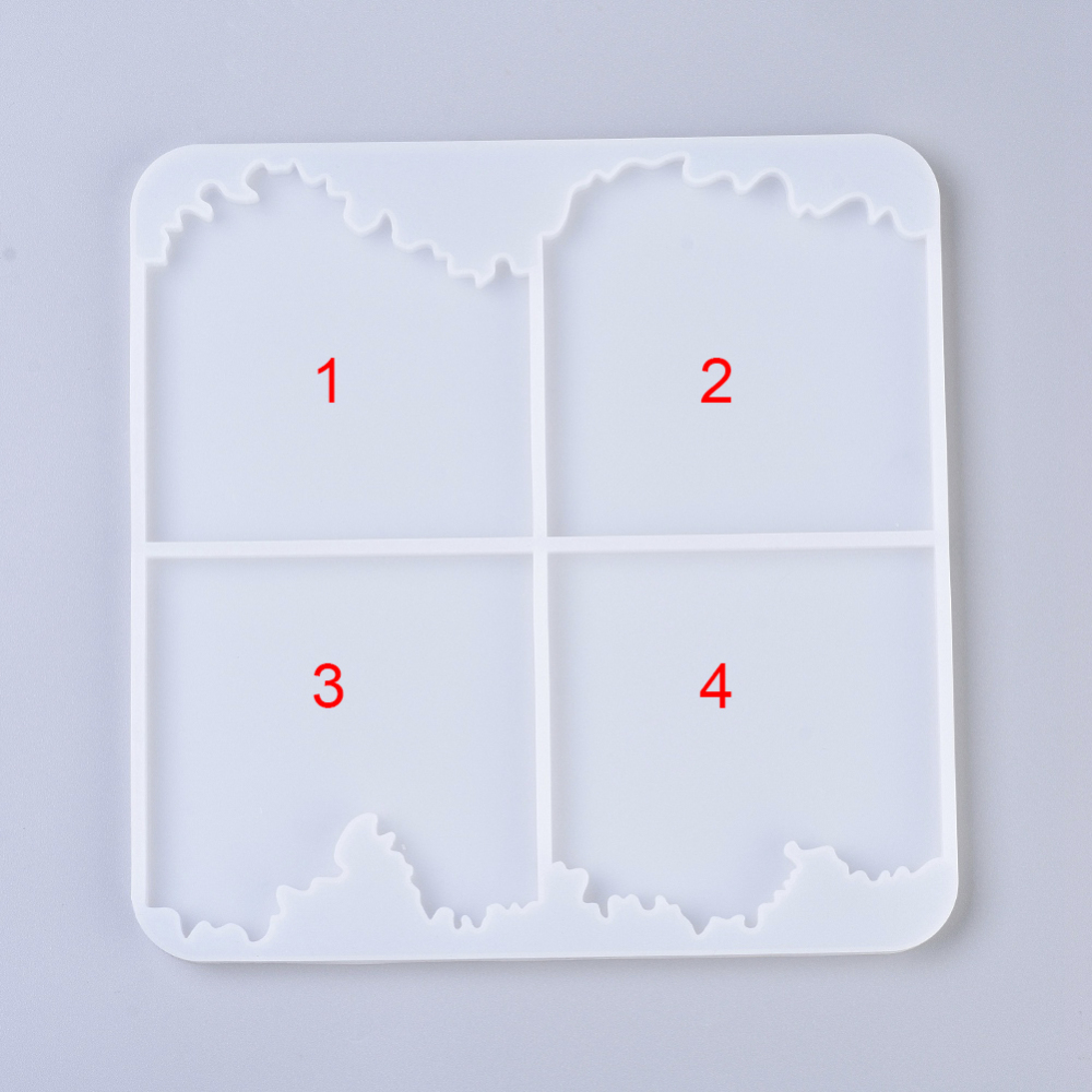 Silikonová forma Podložka pod šálku 233x234x10mm