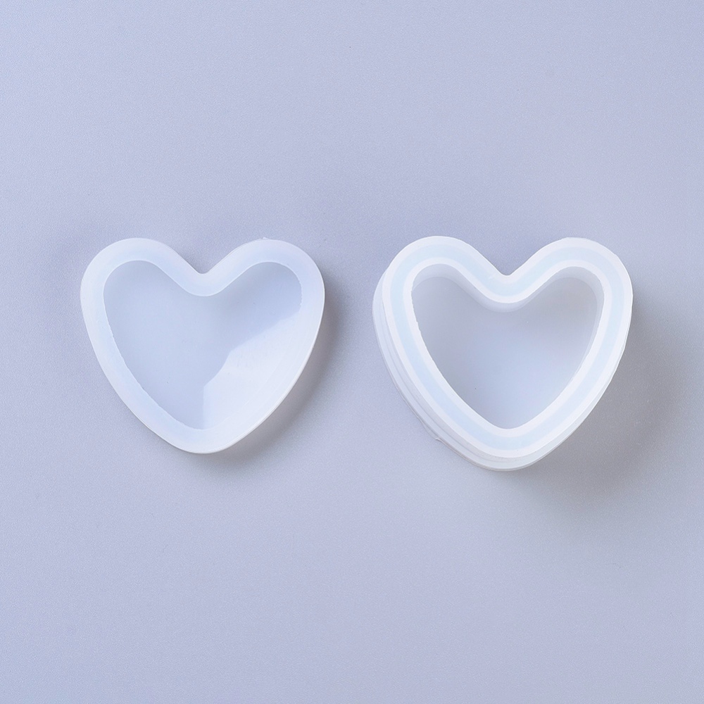 Silikónová forma Srdce 63x74x12mm, 1 sada