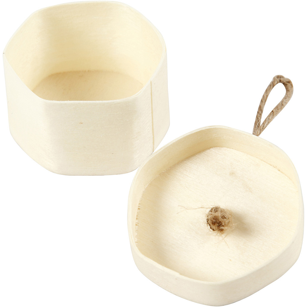 Vianočná ozdoba krabička 3 ks