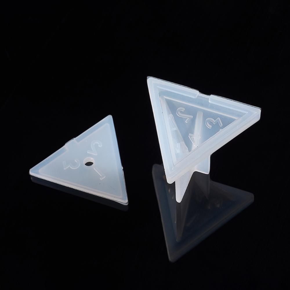 Silikónová forma Pyramída s číslami 34x38x29mm, 1 sada