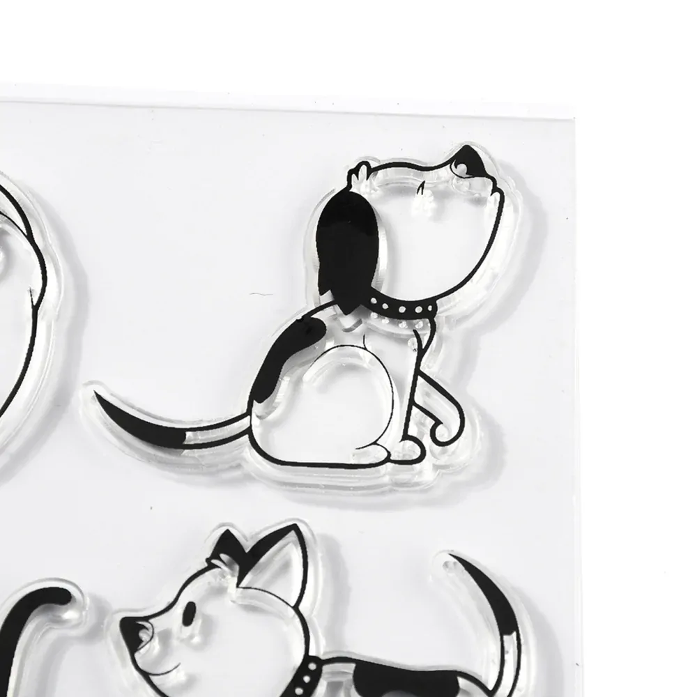 Silikónové pečiatky Dog collection 150x140x3mm, 1 ks