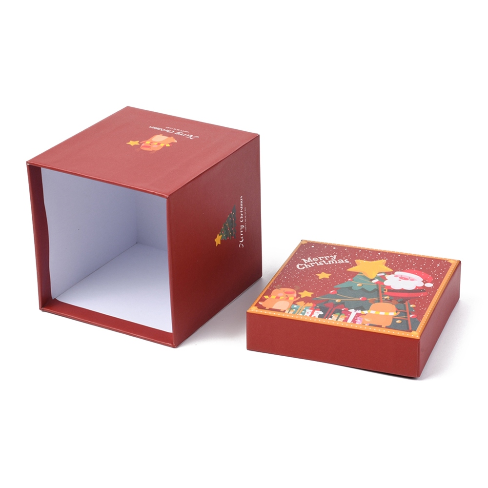 Vianočná Darčeková krabička 11.5x11.5x12.5cm, 1 ks