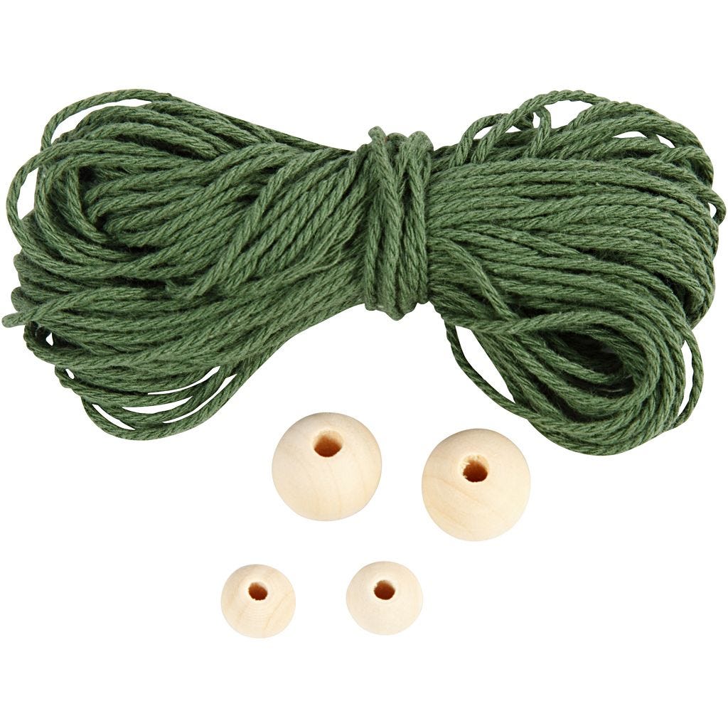 Mini kreatívna sada na výrobu makramé stromčeka